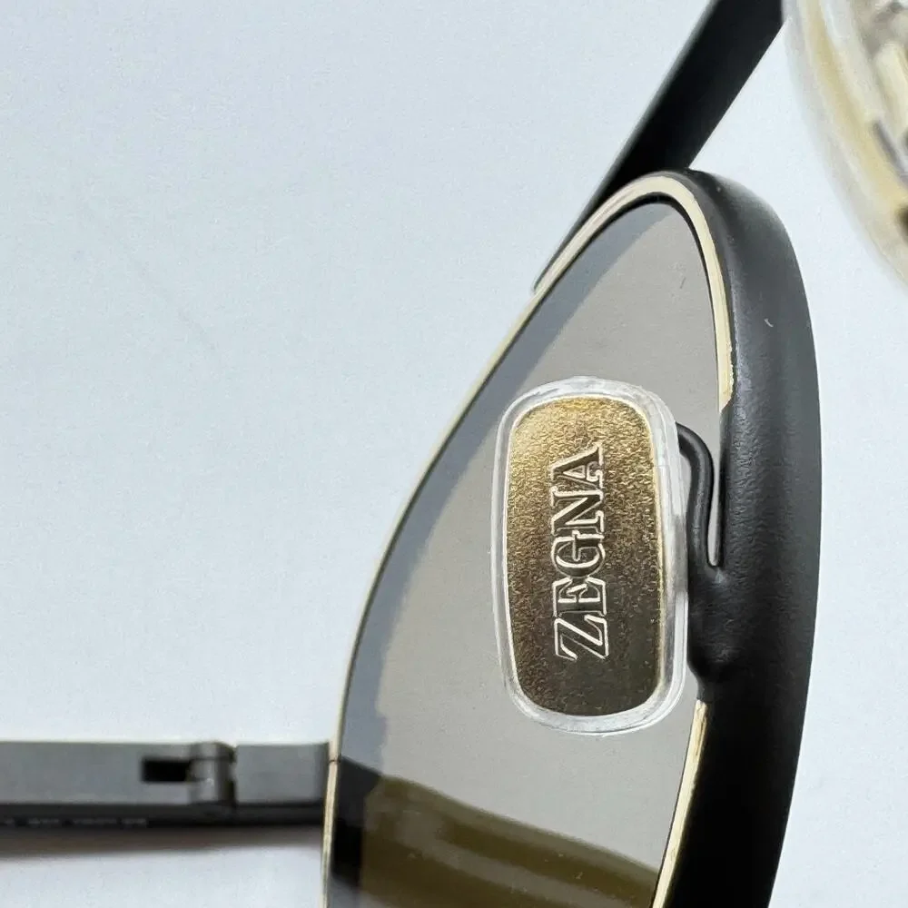 Ermenegildo Zegna Sunglasses EZ0290 49E Matte Dark Brown Frame Brown Lens 53mm